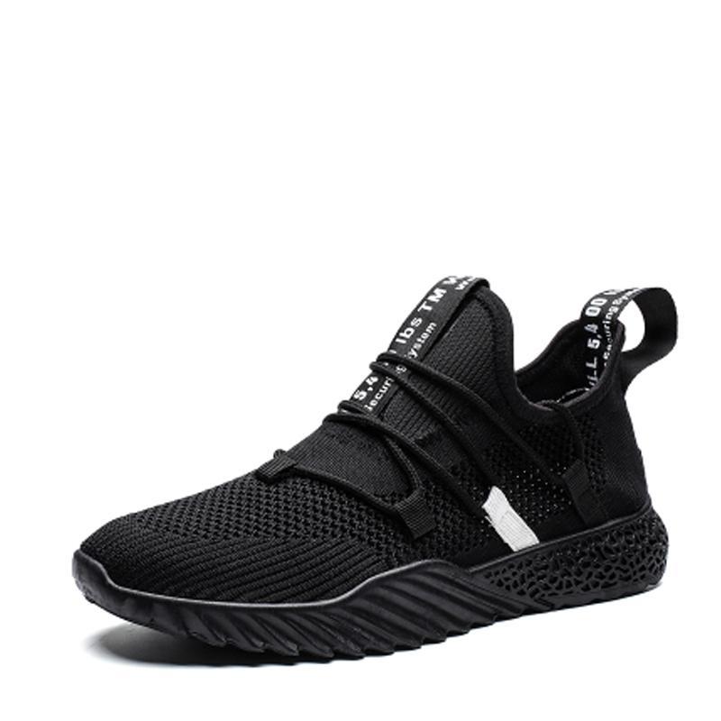 Breathable Mesh Lace Up Men's Sneakers