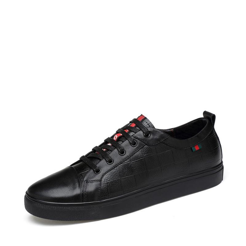 Microfiber Lace Up Men's Sneakers