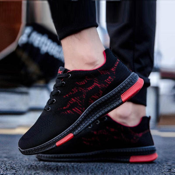 Mesh Lace Up Keep Warm Men's Sneakers