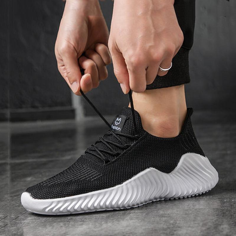 Mesh Lace Up Men's Sneakers