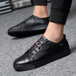 Microfiber Lace Up Men's Sneakers