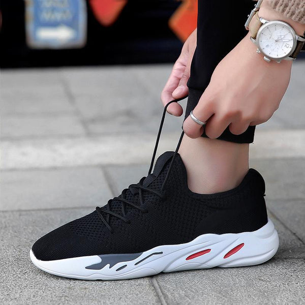 Mesh Lace Up Men's Sneakers