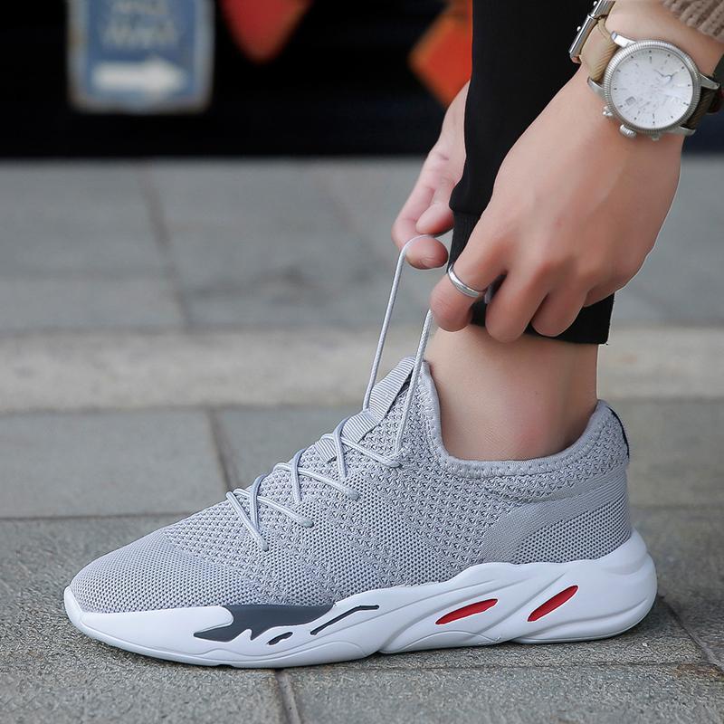 Mesh Lace Up Men's Sneakers