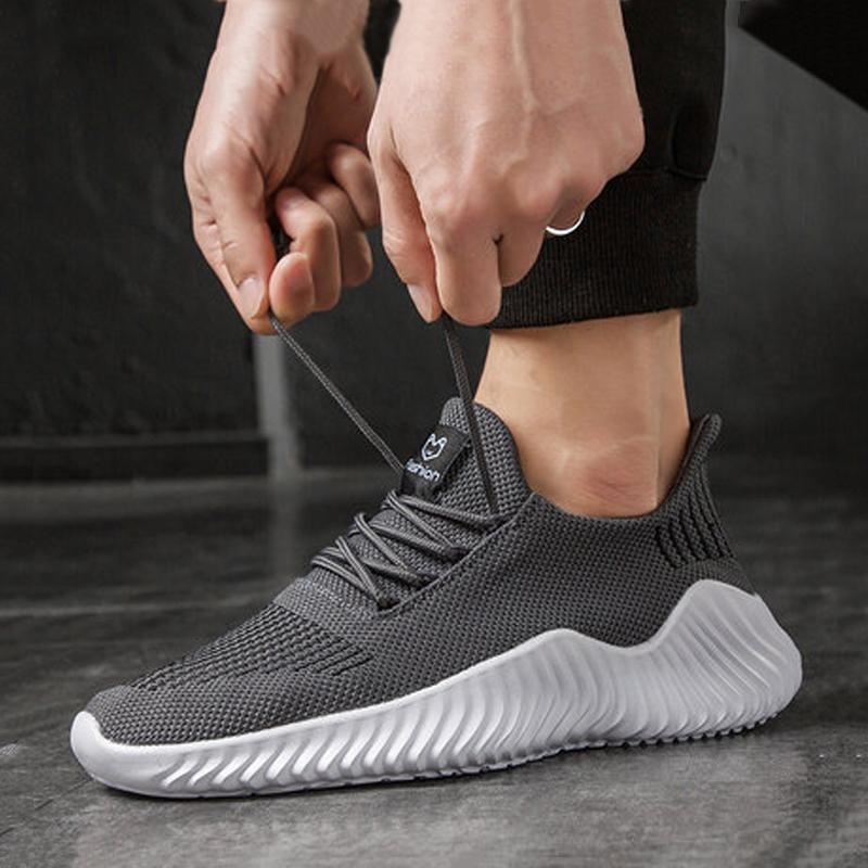 Mesh Lace Up Men's Sneakers