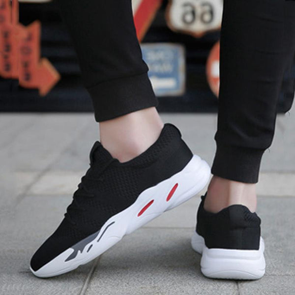 Mesh Lace Up Men's Sneakers