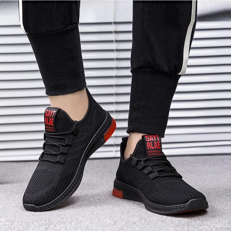 Mesh Lace Up Keep Warm Men's Sneakers