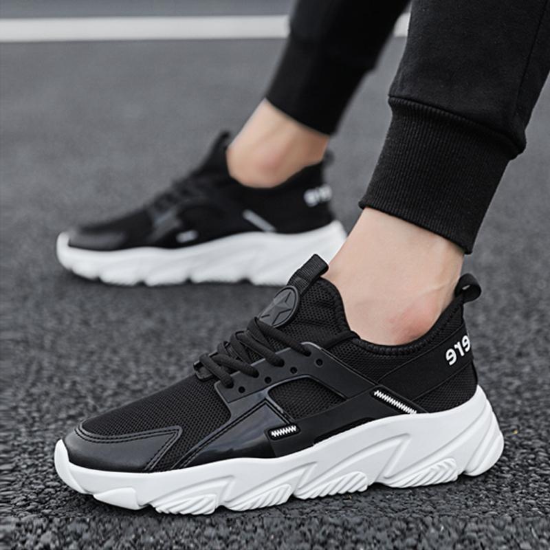 Mesh Lace Up Runing Men's Sneakers