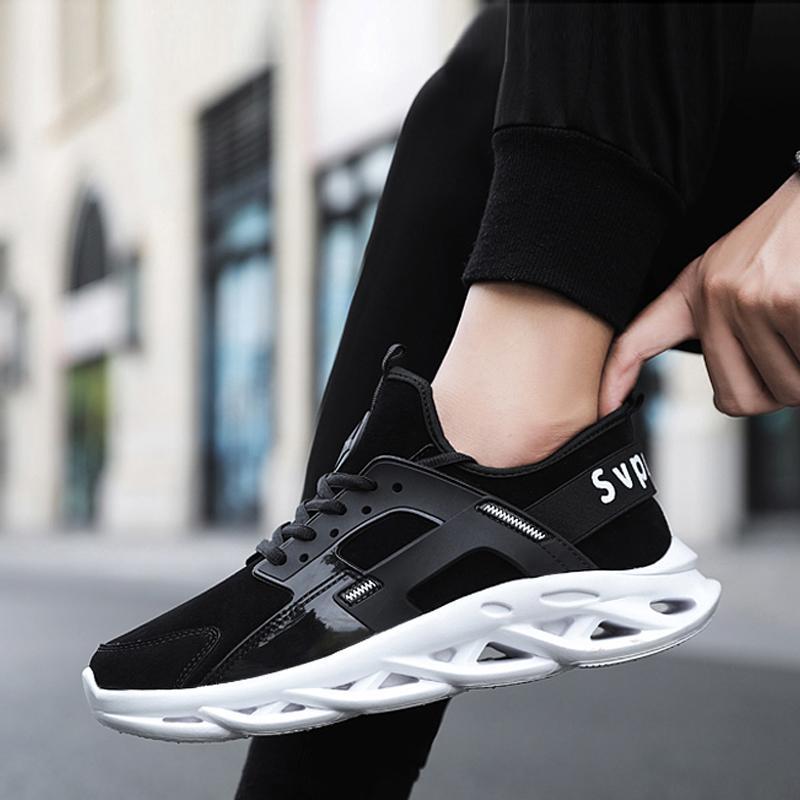 Mesh Lace Up Runing Men's Sneakers