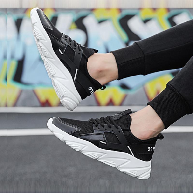 Mesh Lace Up Runing Men's Sneakers