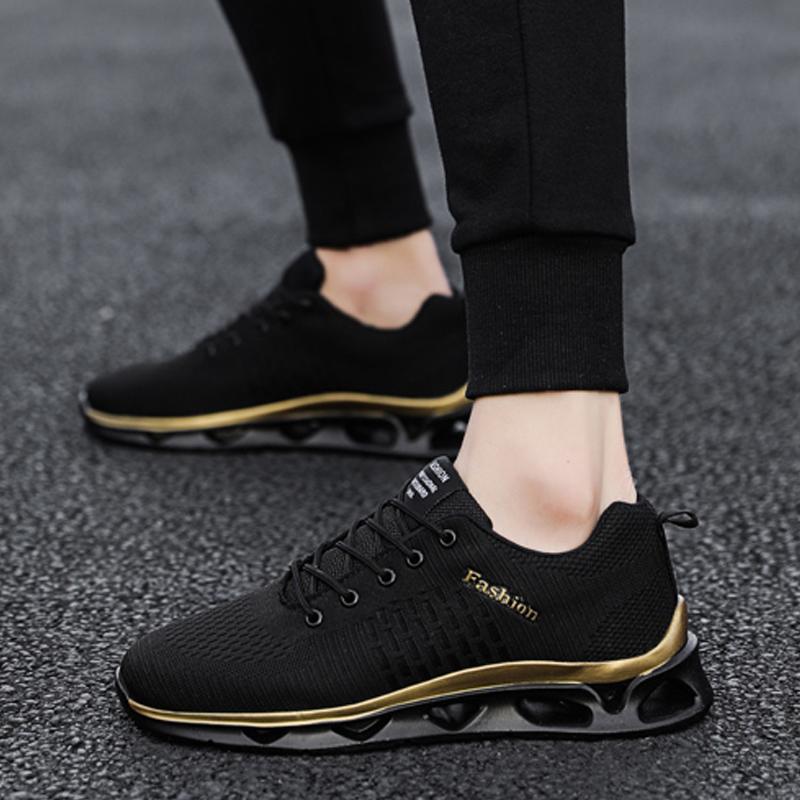 Mesh Lace Up Breathable Men's Sneakers