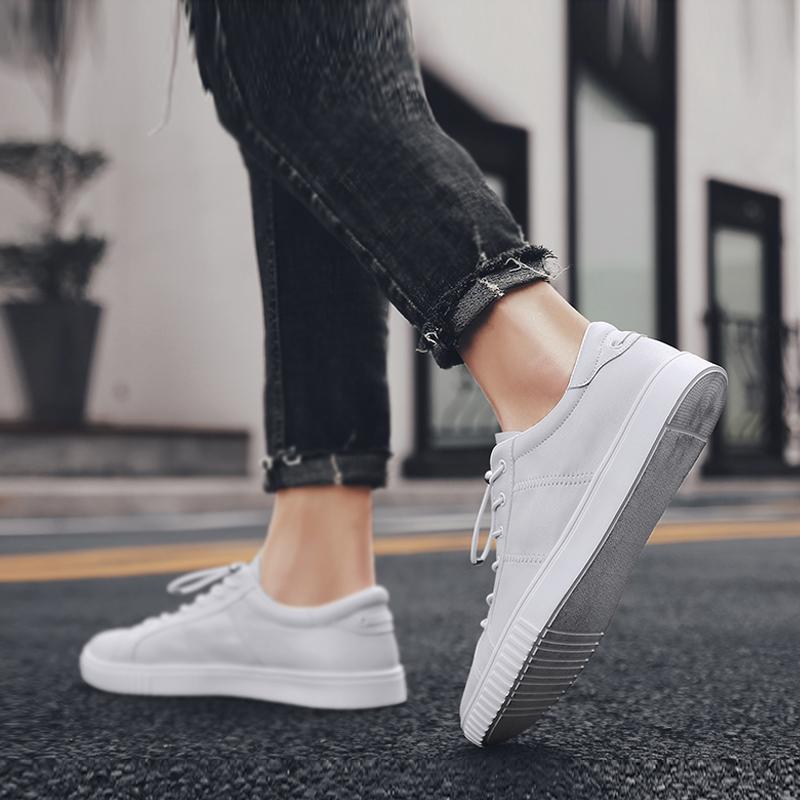 Microfiber Elastic Band Men's Sneakers