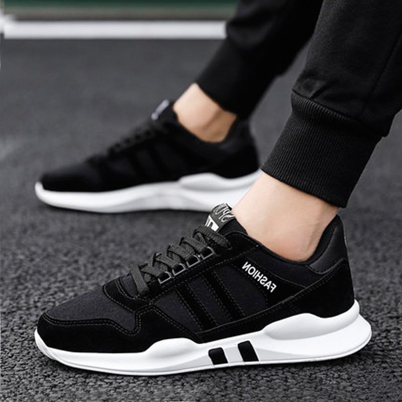 Cloth Lace Up Men's Sneakers