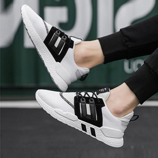 Mesh Lace Up Men's Sneakers