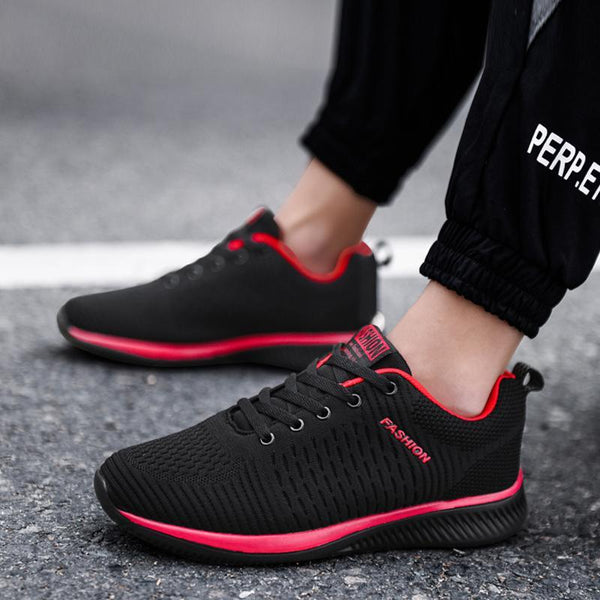 Mesh Lace Up Runing Men's Sneakers