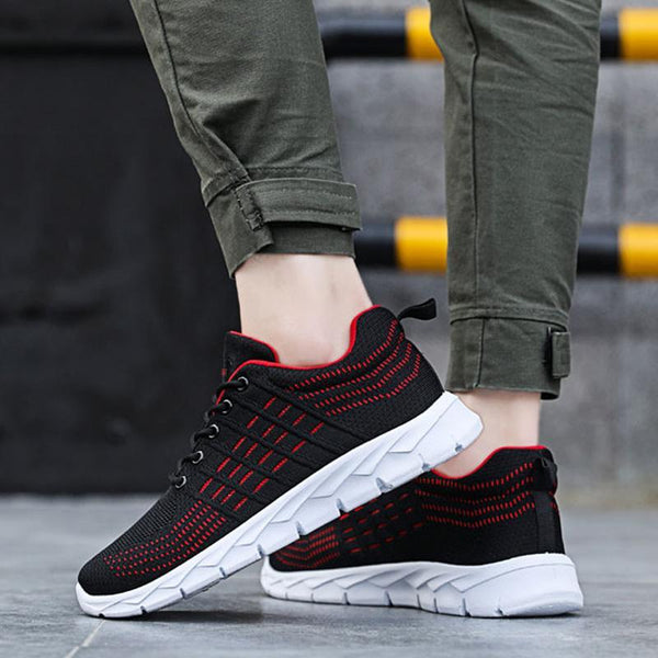 Mesh Lace Up Winter Men's Sneakers
