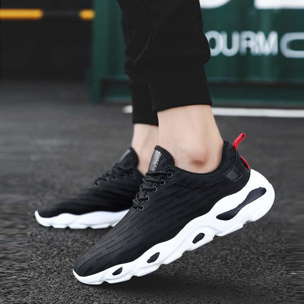 Mesh Lace Up Men's Sneakers