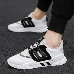 Mesh Lace Up Men's Sneakers