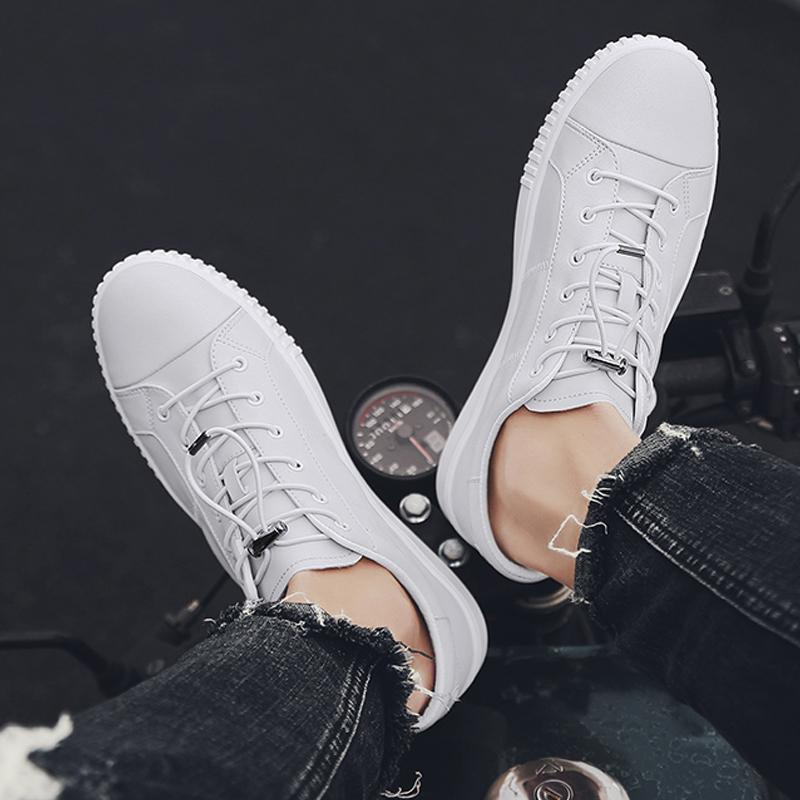 Microfiber Elastic Band Men's Sneakers