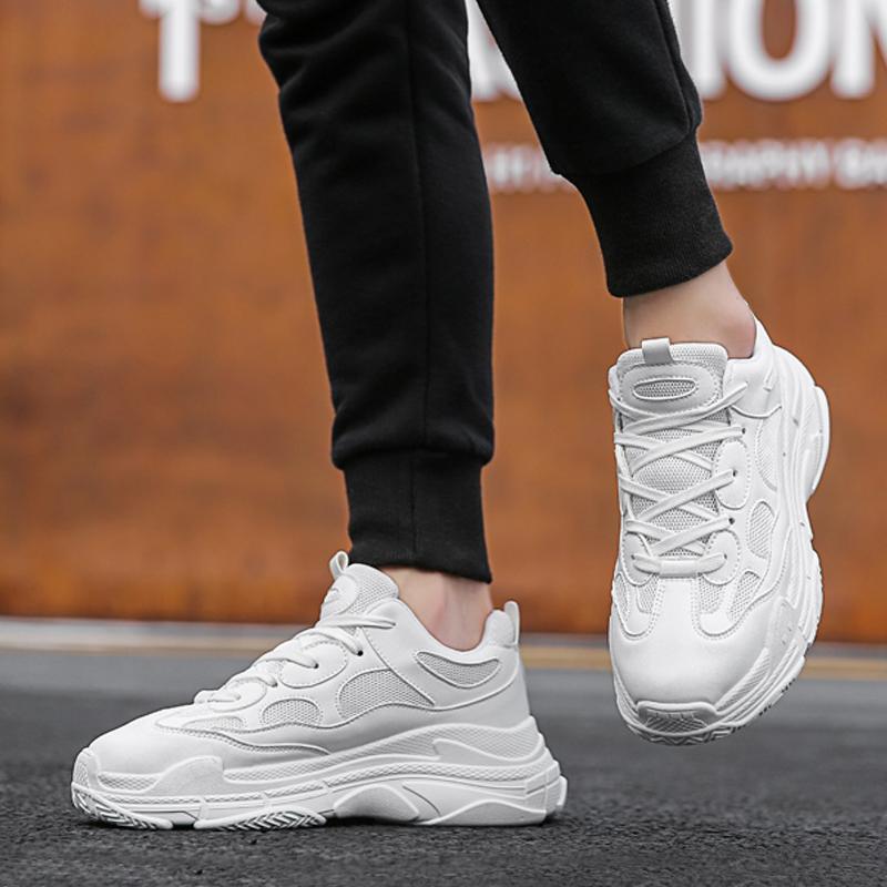 Mesh Lace Up Men's Sneakers