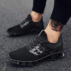 Leather Slip-On Men's Sneakers