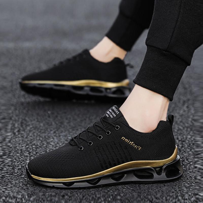 Mesh Lace Up Breathable Men's Sneakers