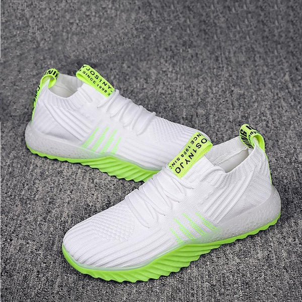 Breathable Mesh Lace Up Men's Sneakers