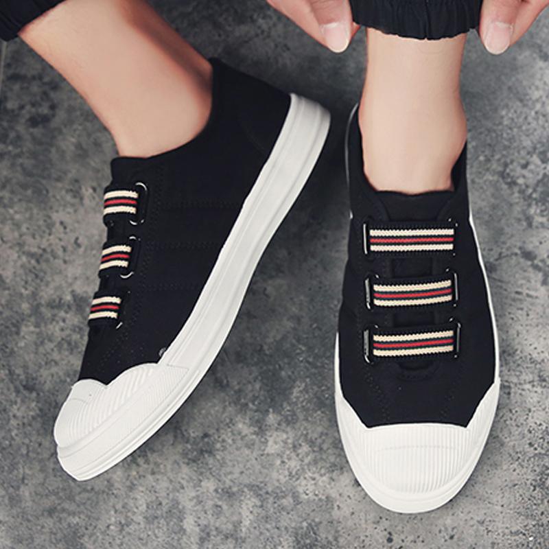 Canvas Cloth Lace Up Men's Sneakers