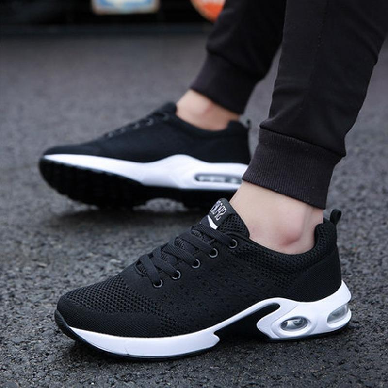 Mesh Lace Up Breathable Men's Sneakers