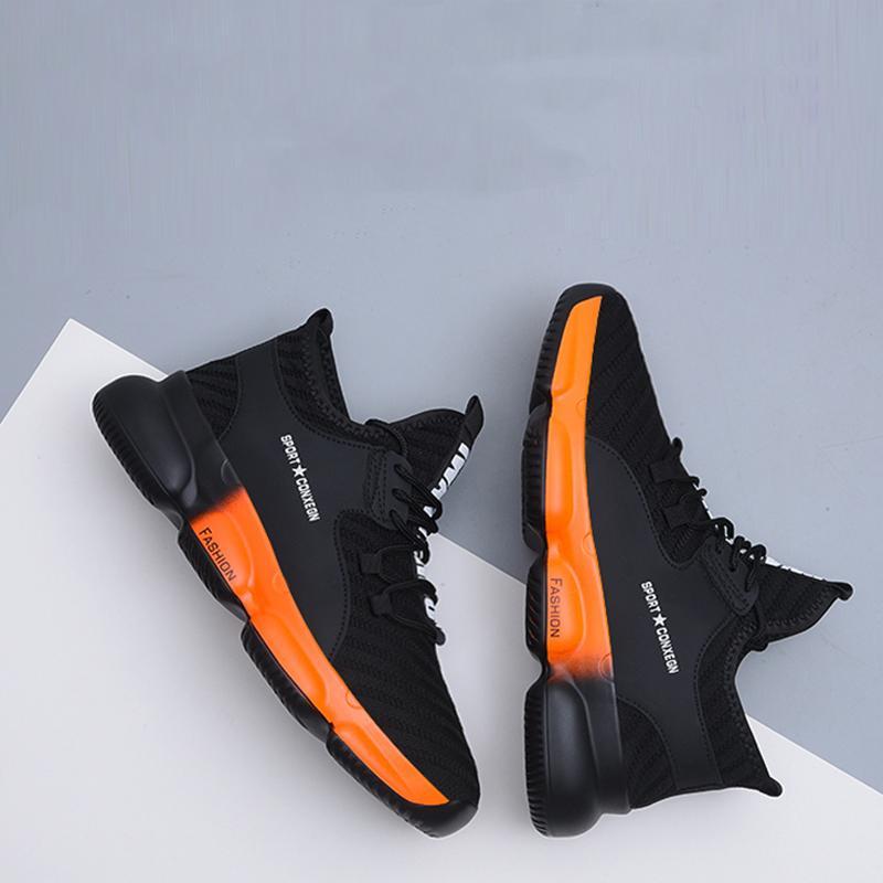 Mesh Lace Up Men's Sneakers