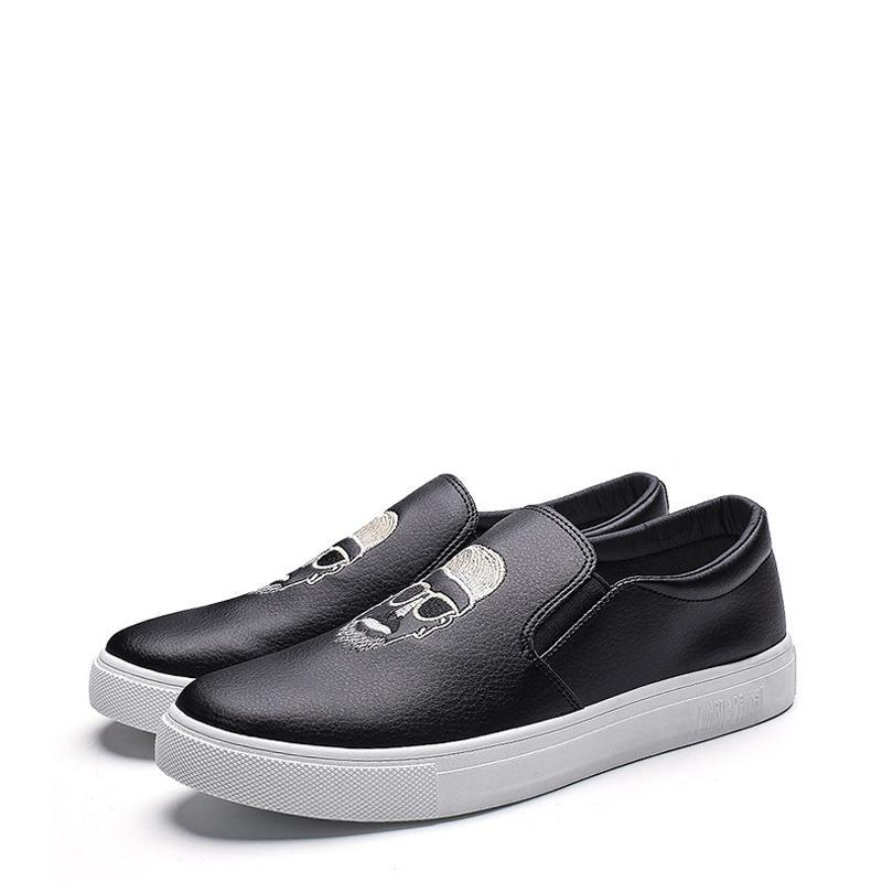 Microfiber Slip-On Men's Sneakers