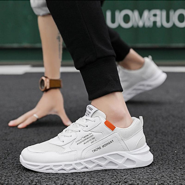 Mesh Lace Up Runing Men's Sneakers
