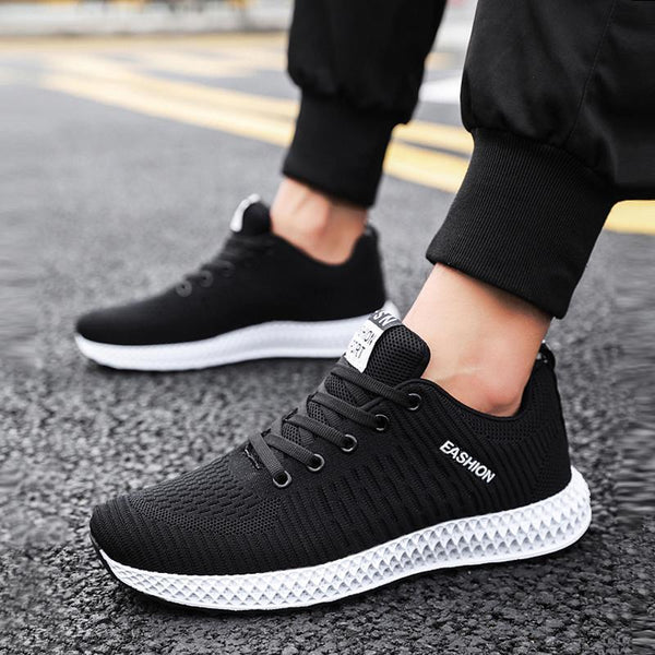 Mesh Lace Up Cold Protection Men's Sneakers