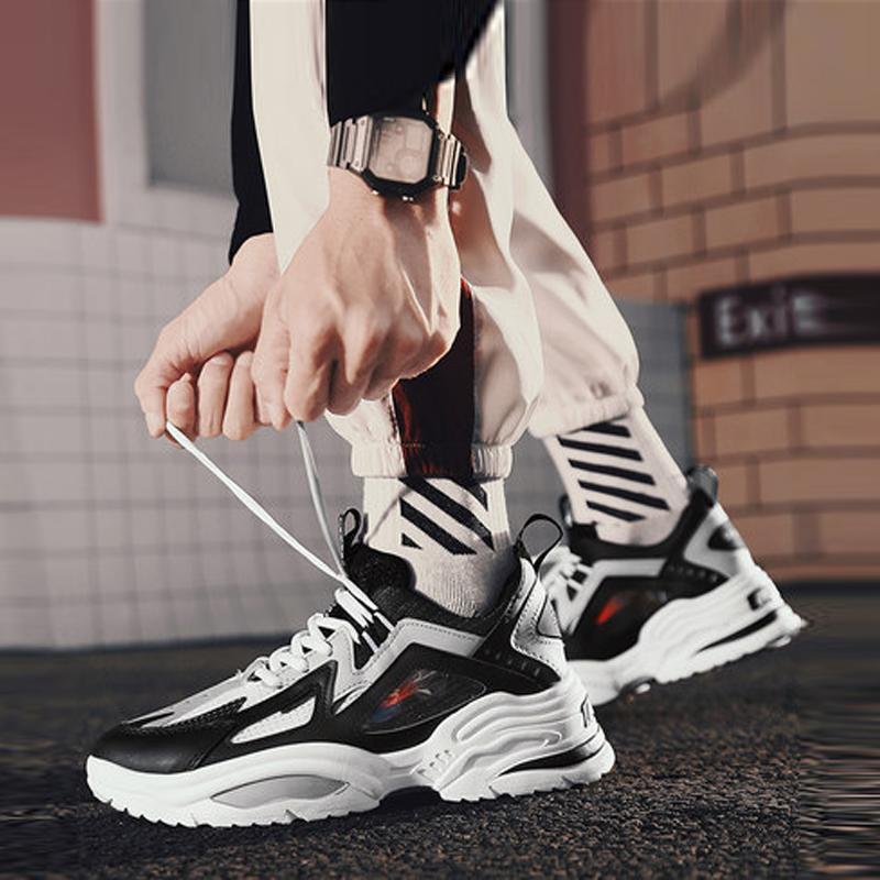 Mesh Lace Up Men's Sneakers