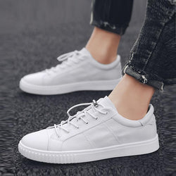 Microfiber Elastic Band Men's Sneakers