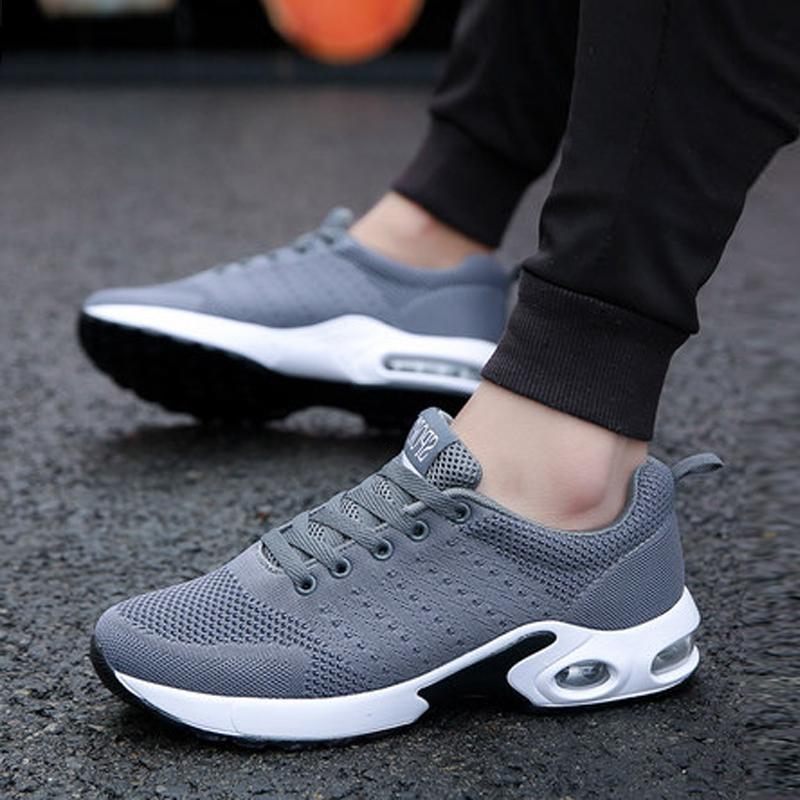 Mesh Lace Up Breathable Men's Sneakers