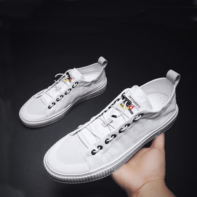 Cloth Elastic Band Men's Sneakers