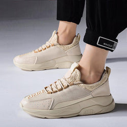 Mesh Lace Up Runing Men's Sneakers