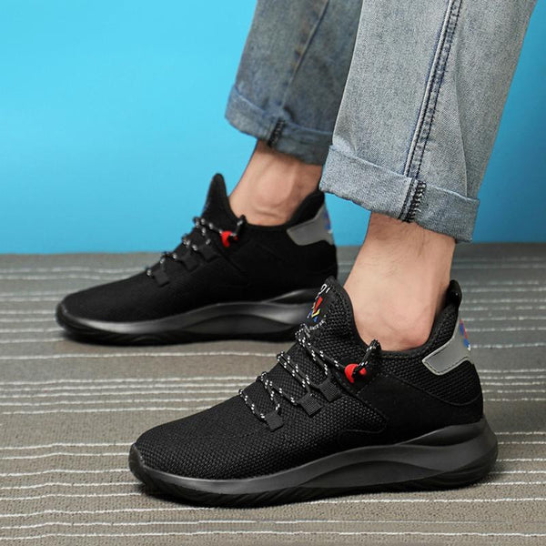 Mesh Lace Up Men's Sneakers