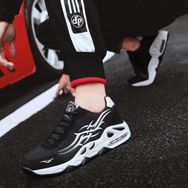 Mesh Lace Up Runing Men's Sneakers