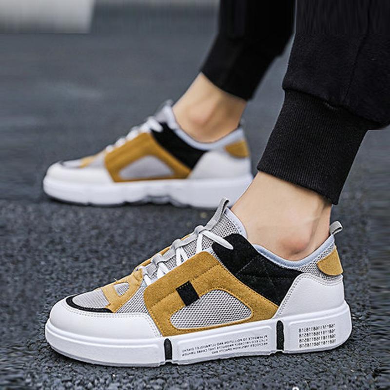 Mesh Lace Up Breathable Men's Sneakers