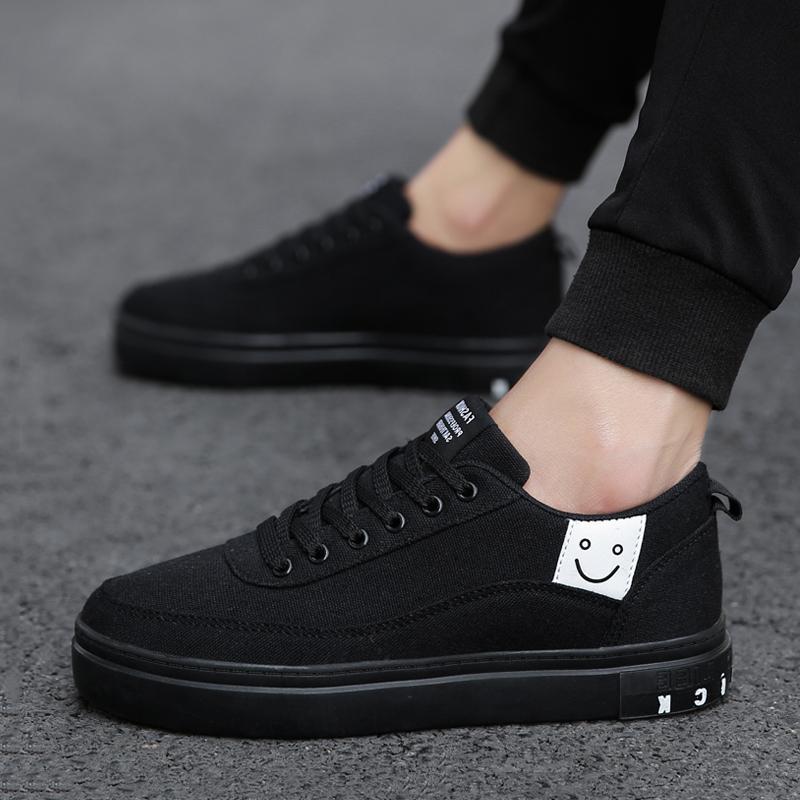 Canvas Cloth Lace Up Men's Sneakers