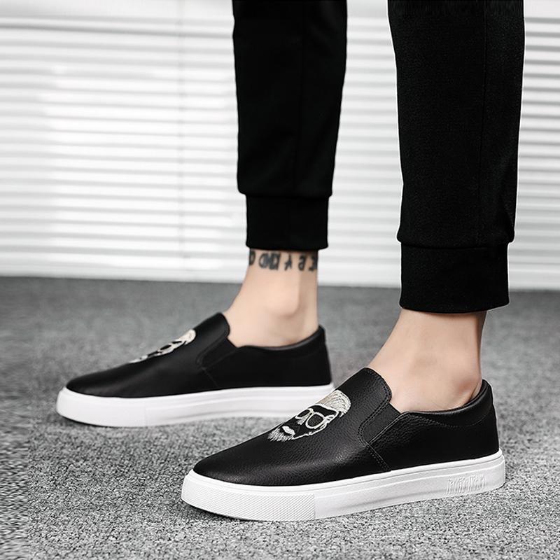 Microfiber Slip-On Men's Sneakers