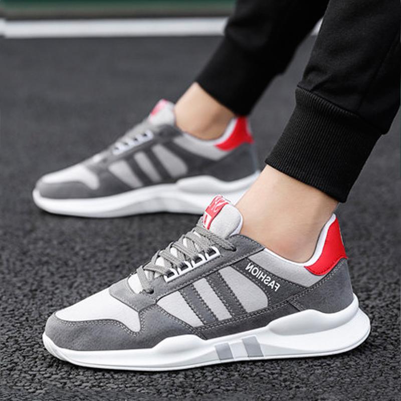 Cloth Lace Up Men's Sneakers