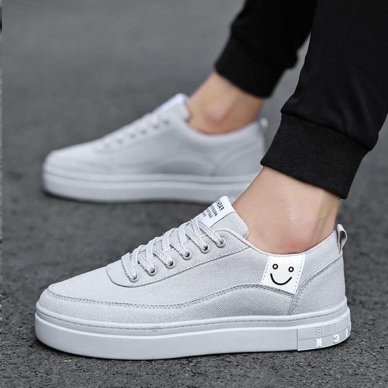 Canvas Cloth Lace Up Men's Sneakers