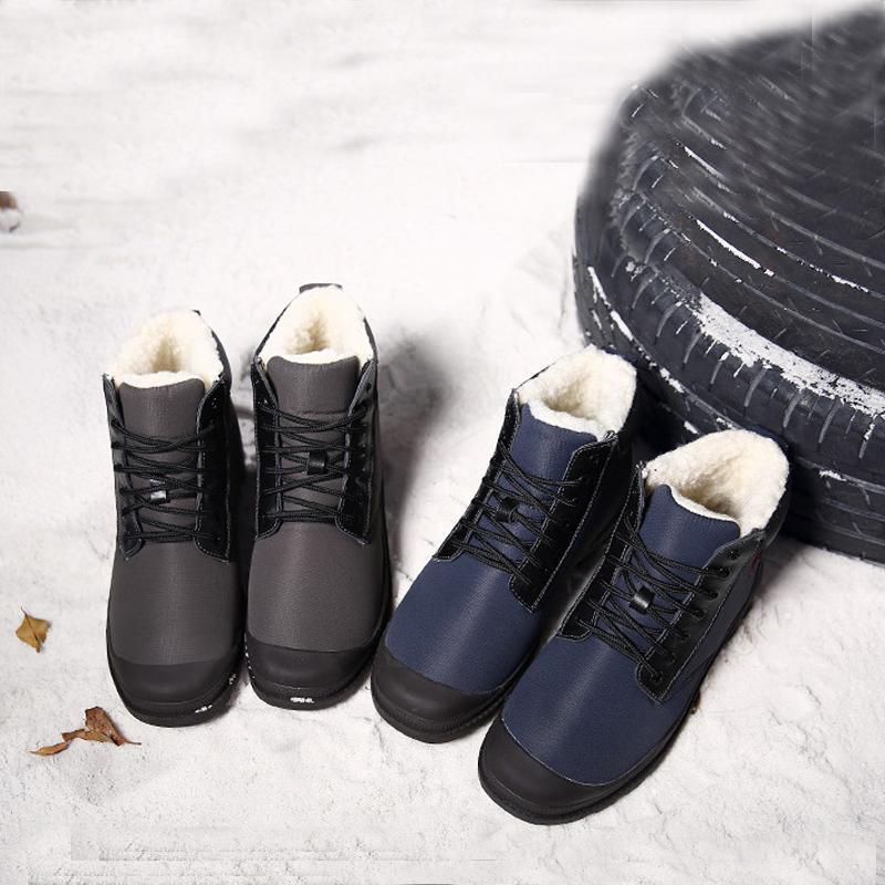 Waterproof Lace Up Men's Boots