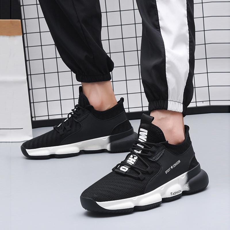 Mesh Lace Up Men's Sneakers