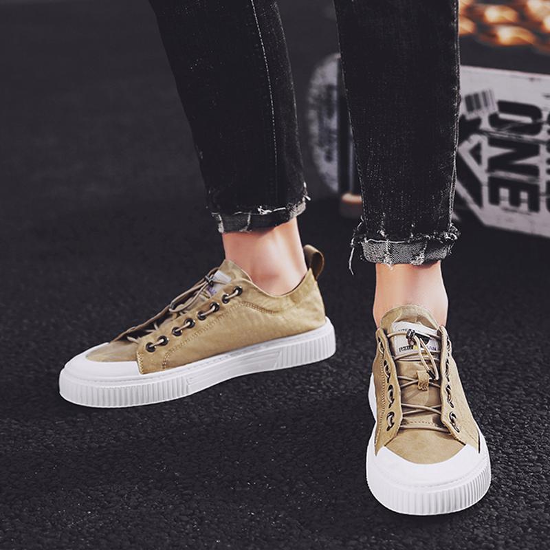 Cloth Elastic Band Men's Sneakers