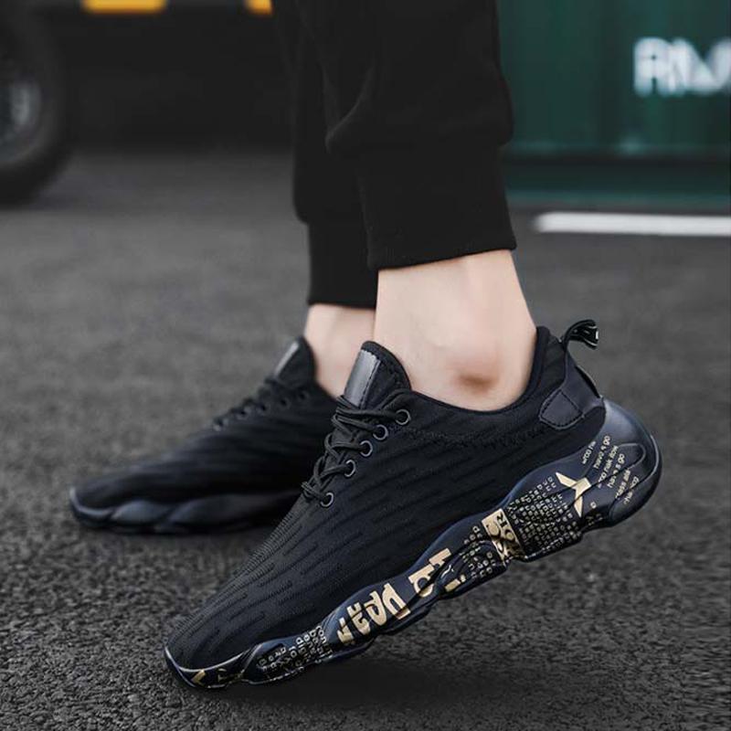 Mesh Lace Up Men's Sneakers