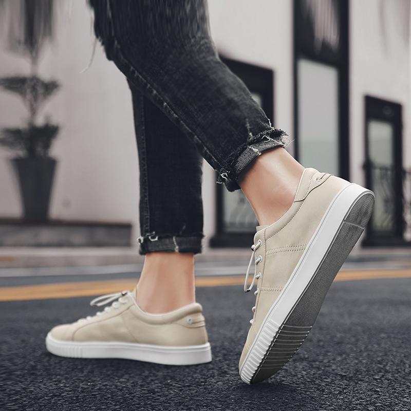 Microfiber Elastic Band Men's Sneakers