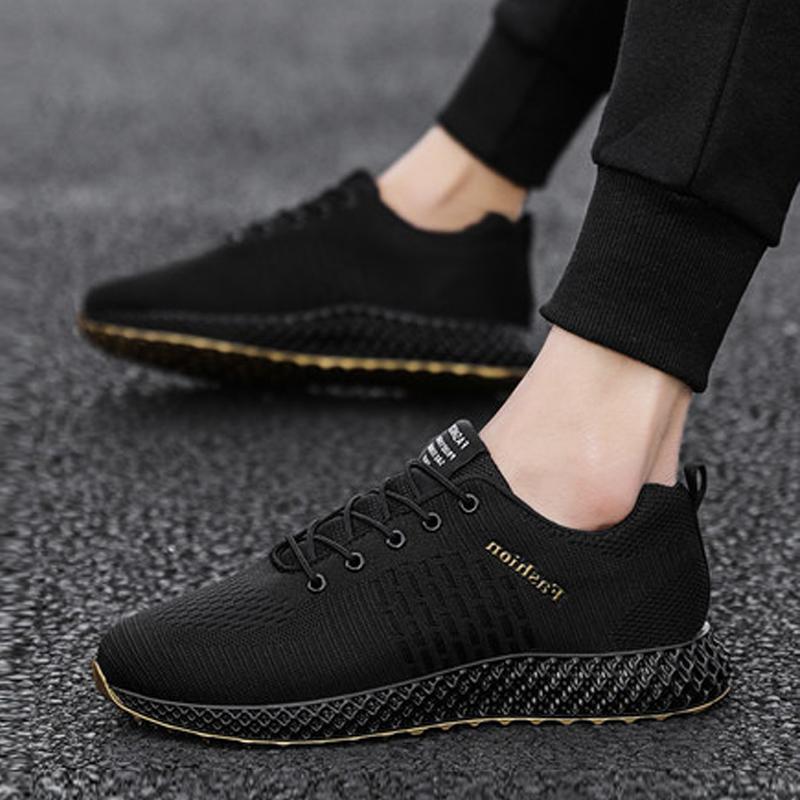 Mesh Lace Up Breathable Men's Sneakers